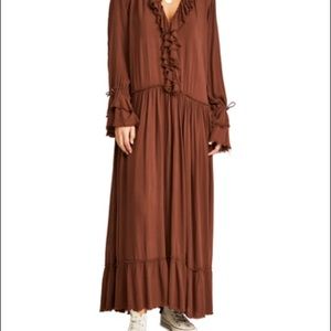 NWT Free People Sweet Darlin Burgundy Road sz M
